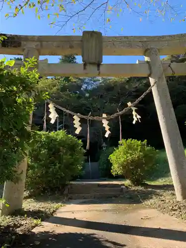 天照大神社の鳥居