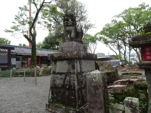 青井阿蘇神社の狛犬