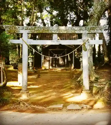 國土神社の鳥居