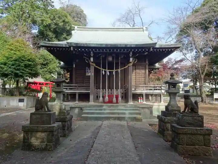 南大谷天神社の本殿・本堂
