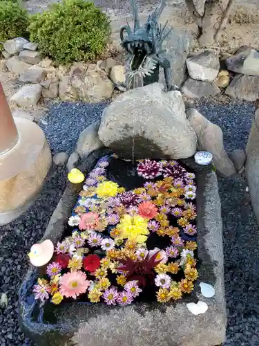 大鏑神社の手水