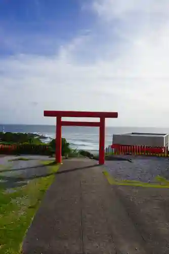 龍宮神社の鳥居