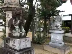 大神神社（花池）の狛犬