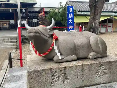 山田天満宮の像