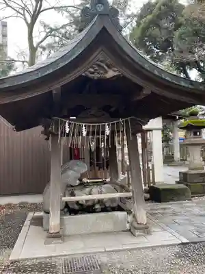調神社の手水舎