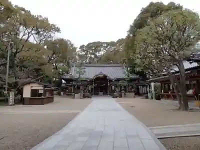 杭全神社の本殿・本堂