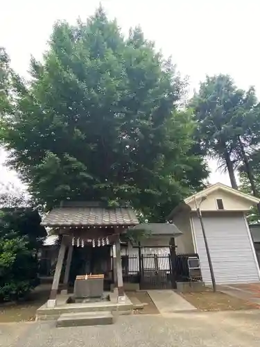 小野神社の手水舎