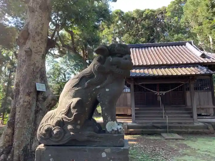野田神社の狛犬