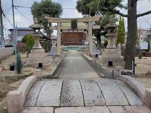 八幡神社の鳥居