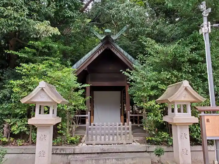 弓弦羽神社の末社・摂社
