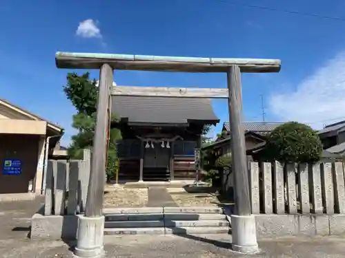 風早大神宮の鳥居