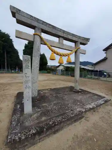 乙姫神社の鳥居