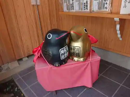 川越熊野神社の狛犬