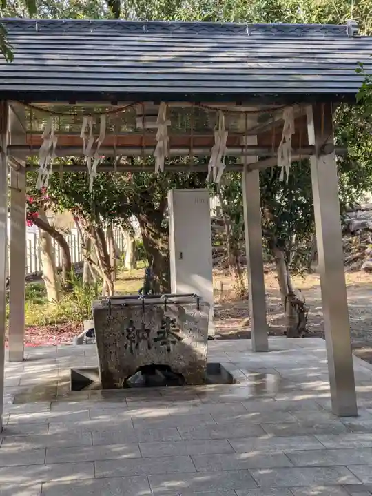 結神社の手水舎