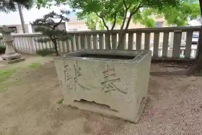新宮神社の手水舎
