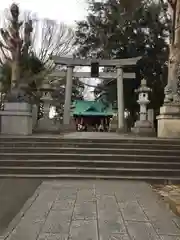 (下館)羽黒神社の鳥居
