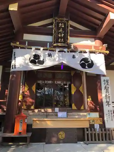 稲毛神社の本殿・本堂