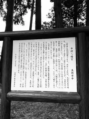 中村八幡宮の歴史