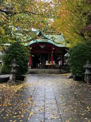 市谷亀岡八幡宮の本殿・本堂