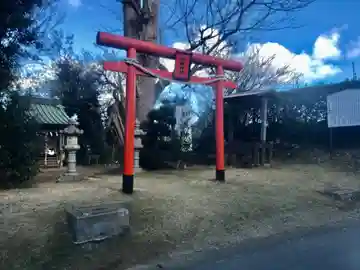 原妙義神社の鳥居