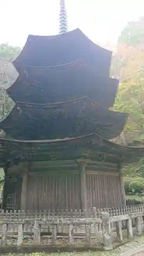 安楽寺の塔