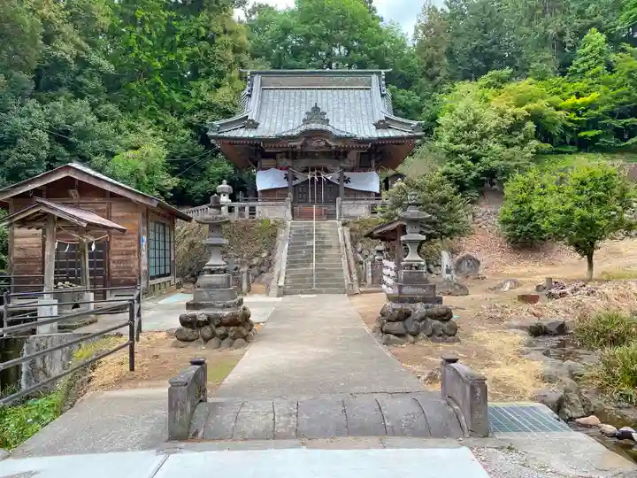 木曽三社神社の本殿・本堂
