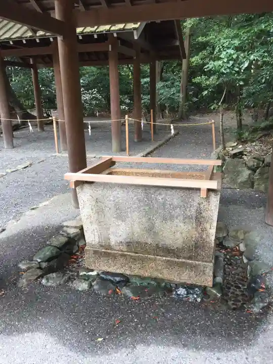 月夜見宮(豊受大神宮別宮)の手水舎
