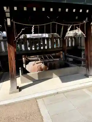 柳原蛭子神社(柳原えびす神社)の手水舎