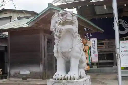 櫻岡大神宮の狛犬