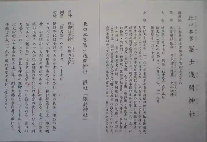 北口本宮冨士浅間神社(山梨県)