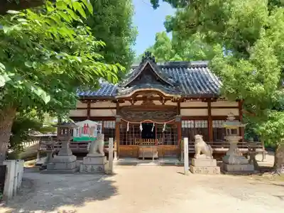 式内楯原神社の本殿・本堂