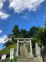 白山神社の鳥居