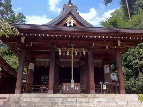 飛鳥坐神社の本殿