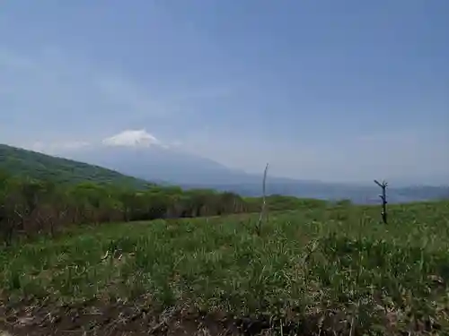 諏訪神社奥宮の周辺