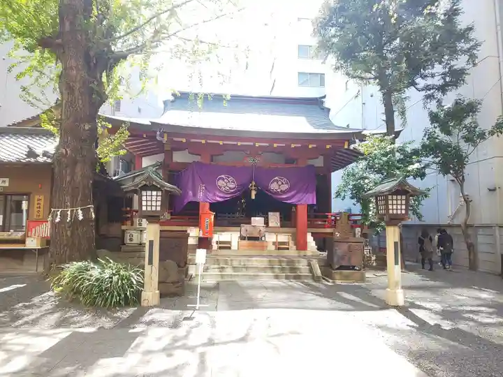 日本橋日枝神社の本殿・本堂