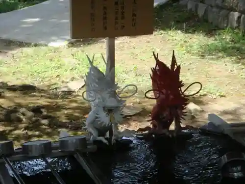 伊豆山神社の手水