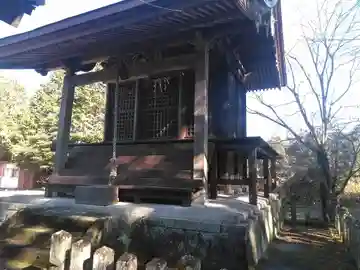 西秣神社の本殿・本堂