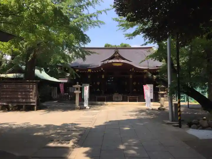 渋谷氷川神社の本殿・本堂