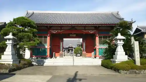 井戸寺の山門・神門