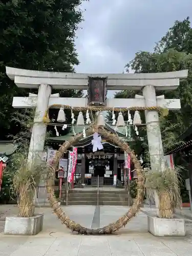 川越八幡宮の鳥居