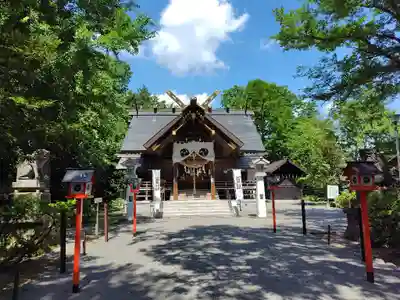 比布神社の本殿・本堂