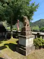 白山神社の狛犬