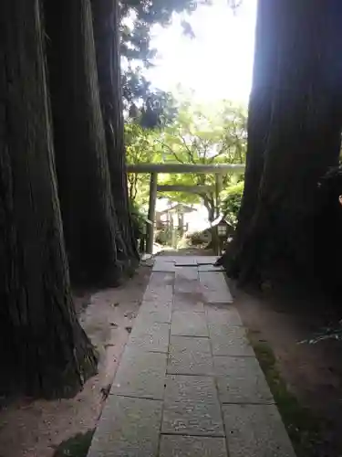 鹿島大神宮の鳥居