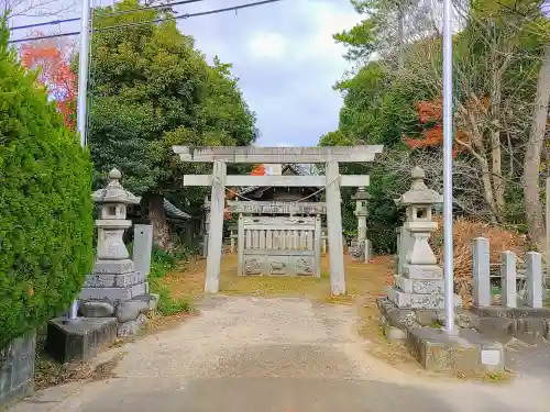 手力雄命社の鳥居