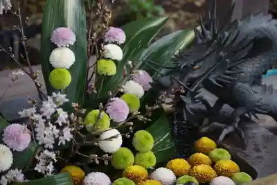 東海市熊野神社の手水舎