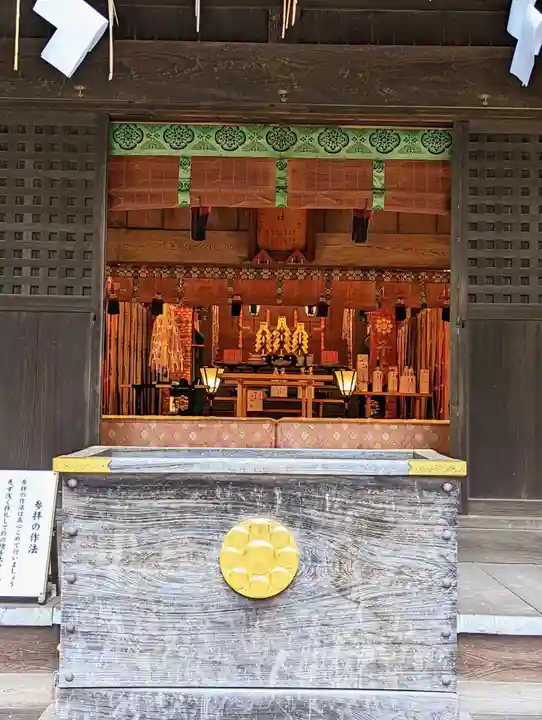 畑子安神社の本殿・本堂
