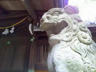 諏訪社（諏訪山諏訪社）の狛犬