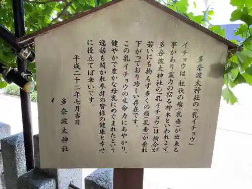 多奈波太神社の歴史