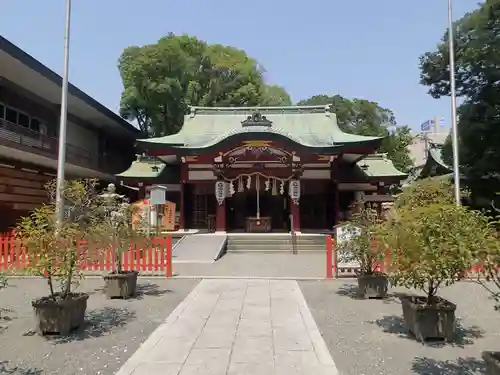 開口神社の本殿・本堂