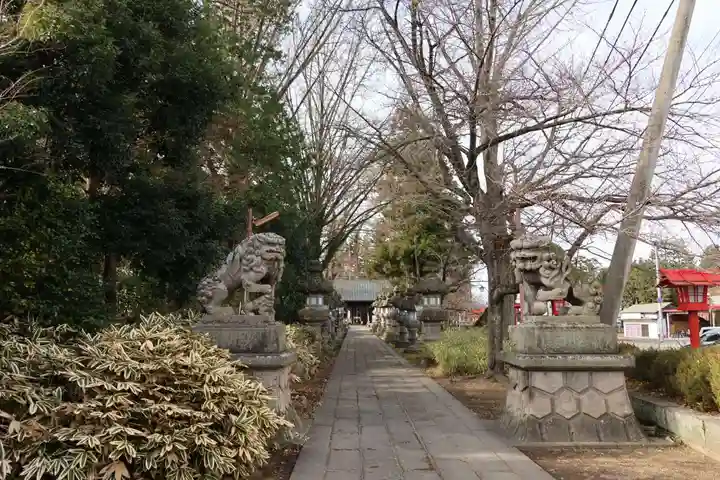 神炊館神社 ⁂奥州須賀川総鎮守⁂の狛犬